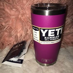 Purple 20oz Yeti Tumbler!🌸